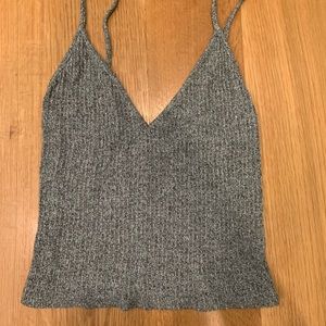 Brandy grey cami crop top